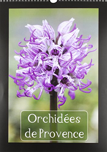 9781325057696: Orchides de provence: Calendrier mural A3 vertical 2016