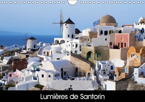 9781325111671: Lumires de Santorin: Photos de Santorin en Grce. Calendrier mural A4 horizontal 2016