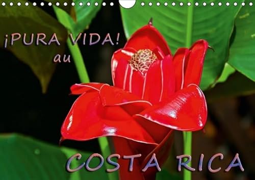 9781325113903: Pura vida! Au costa Rica: Costa Rica - un pays merveilleux avec une nature magnifique. Calendrier mural A4 horizontal 2016