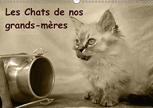 Stock image for Les Chats de nos Grands-Meres 2017: Merveilleuses Photos qui Rappellent L'heureux Ancien Temps (Calvendo Animaux) for sale by Revaluation Books