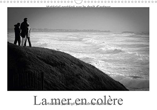 9781325184521: La Mer en Colere 2017: Le mouvement de la mer et de la tempte (Calendrier mensuel, 14 Pages ) (Calvendo Places)