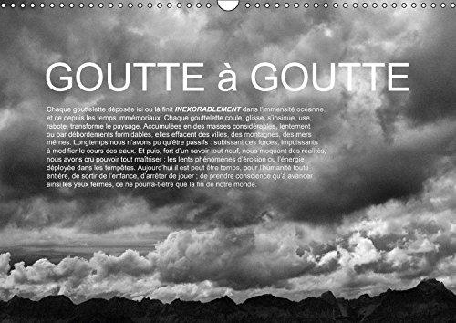 Stock image for Goutte a Goutte 2017: L'Eau : De La Montagne a La Mer. (Calvendo Nature) for sale by Revaluation Books