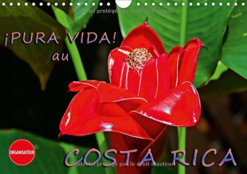 Stock image for Pura Vida! Au Costa Rica 2017: Costa Rica - Un Pays Merveilleux Avec Une Nature Magnifique (Calvendo Nature) for sale by Revaluation Books