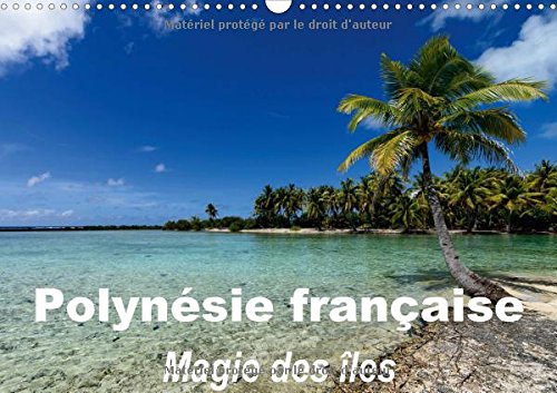 Stock image for Polynesie Francaise - Magie Des Iles 2017: La Magie Des Iles De La Societe (Calvendo Places) for sale by Revaluation Books