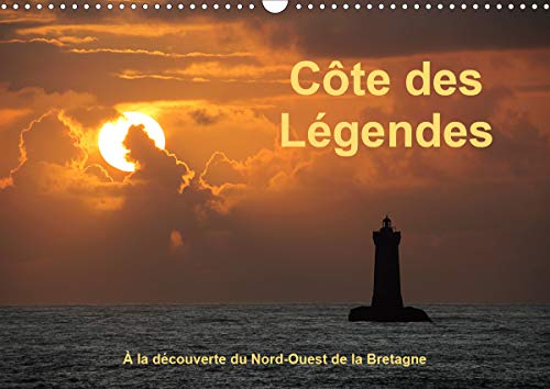 Stock image for Cte des Lgendes  la dcouverte du Nord-Ouest de la Bretagne (Calendrier Mural 2020 DIN A3 Horizontal) for sale by Revaluation Books