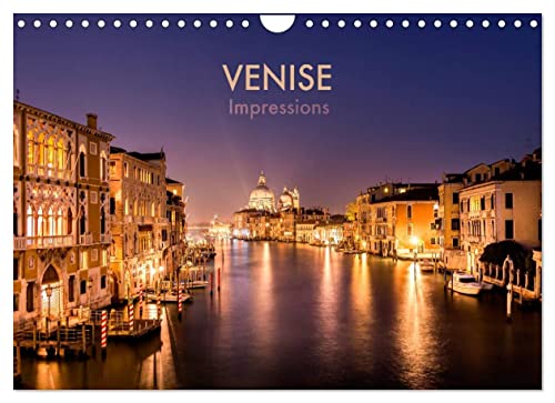 9781325774029: Venise Impressions (Calendrier mural 2023 DIN A4 horizontal): Voyage photographique  travers la romantique ville des lagunes. (Calendrier mensuel, 14 Pages )