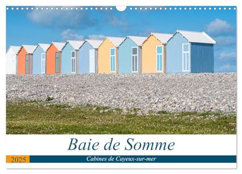 Stock image for Baie de Somme Cabines de Cayeux-sur-mer (Calendrier mural 2025 DIN A3 vertical), CALVENDO calendrier mensuel for sale by BuchWeltWeit Ludwig Meier e.K.