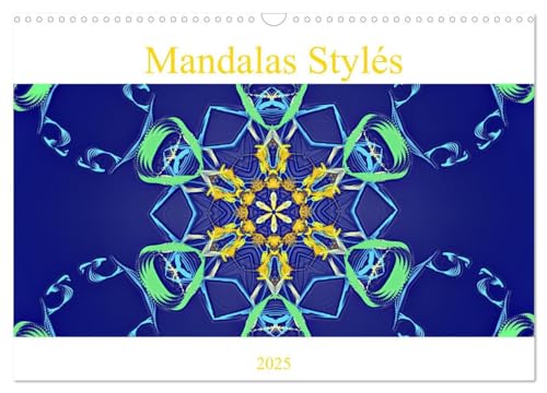 Stock image for Mandalas Styls (Calendrier mural 2025 DIN A3 vertical), CALVENDO calendrier mensuel for sale by BuchWeltWeit Ludwig Meier e.K.