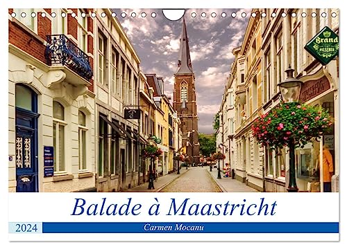 9781325881789: Balade  Maastricht (Calendrier mural 2024 DIN A4 vertical), CALVENDO calendrier mensuel: Cit d'histoire et de culture, Maastricht est une des villes les plus romantiques des Pays-Bas.