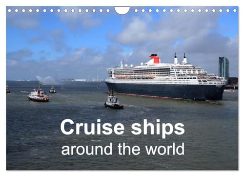 Beispielbild fr Cruise ships around the world (Wall Calendar 2024 DIN A4 Landscape), CALVENDO 12 Month Wall Calendar zum Verkauf von WorldofBooks