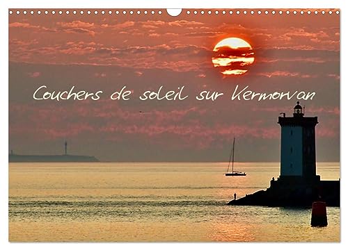 Stock image for Couchers de soleil sur Kermorvan (Calendrier mural 2025 DIN A3 vertical), CALVENDO calendrier mensuel for sale by BuchWeltWeit Ludwig Meier e.K.