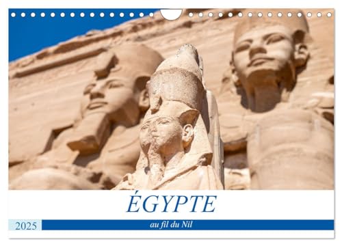 9781325935109: gypte, sur les rives du Nil (Calendrier mural 2025 DIN A4 vertical), CALVENDO calendrier mensuel: Voyage inoubliable au pays des pharaons