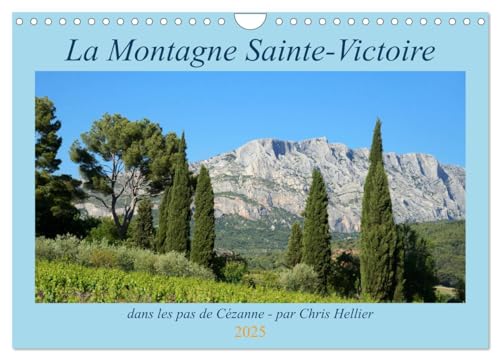 Imagen de archivo de La Montagne Sainte-Victoire  dans les pas de Czanne (Calendrier mural 2025 DIN A4 vertical), CALVENDO calendrier mensuel a la venta por BuchWeltWeit Ludwig Meier e.K.