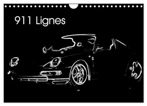 Stock image for 911 Lignes (Calendrier mural 2025 DIN A4 vertical), CALVENDO calendrier mensuel for sale by BuchWeltWeit Ludwig Meier e.K.