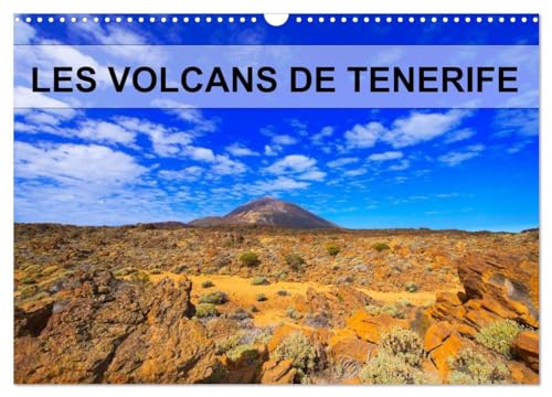 9781325964444: LES VOLCANS DE TENERIFE (Calendrier mural 2025 DIN A3 vertical), CALVENDO calendrier mensuel: Volcans, plantes et pins parsment les coules de lave.