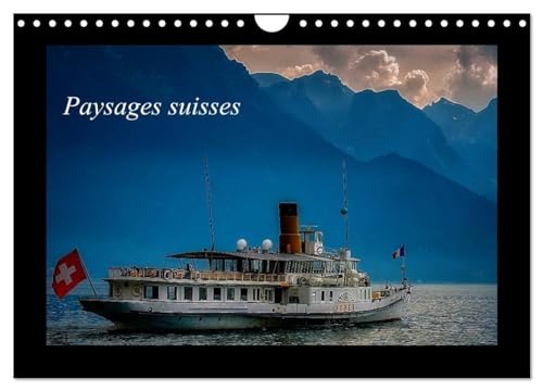 9781325965311: Paysages suisses (Calendrier mural 2025 DIN A4 vertical), CALVENDO calendrier mensuel: Paysages de Suisse, entre le lac Lman et Ble