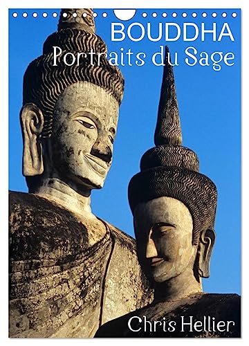 9781325973446: Bouddha Portraits du Sage (Calendrier mural 2025 DIN A4 horizontal), CALVENDO calendrier mensuel: Douze portraits de Bouddha pris dans des jardins et temples d'Asie.
