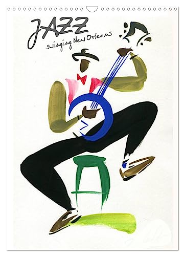 Stock image for JAZZ swinging New Orleans (Calendrier mural 2025 DIN A3 horizontal), CALVENDO calendrier mensuel for sale by BuchWeltWeit Ludwig Meier e.K.