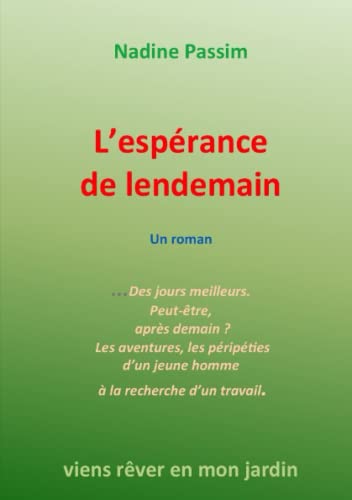 9781326054571: L’esprance de lendemain. (French Edition)