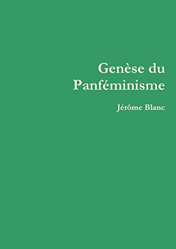 Stock image for Gense du PanfZminisme for sale by Chiron Media