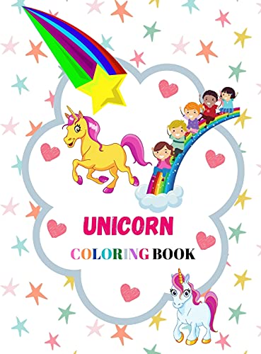 Beispielbild fr Unicorn Coloring Book: Fun and Adorable Designs For Boys and Grils; For Kids 4-8 zum Verkauf von Buchpark