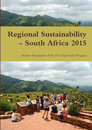 Beispielbild fr Regional Sustainability - South Africa 2015 zum Verkauf von PBShop.store US