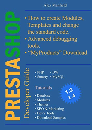 Beispielbild fr Prestashop Developer Guide zum Verkauf von PBShop.store US