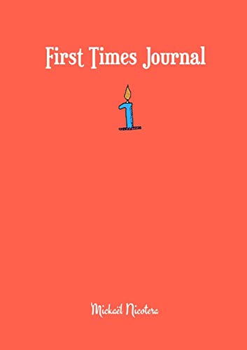 Stock image for First Times Journal for sale by PBShop.store US