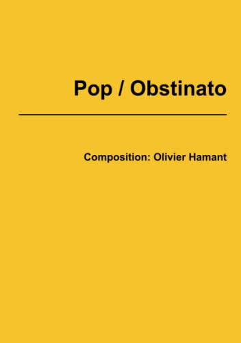 Beispielbild fr Pop / Obstinato zum Verkauf von Revaluation Books