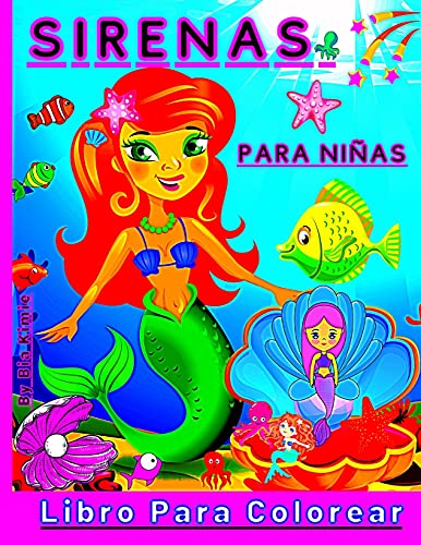 Beispielbild fr Sirenas: Libro para colorear para nias- 48 pginas para colorear Sirenas absolutamente nicas Regalo para nios y nias zum Verkauf von Buchpark