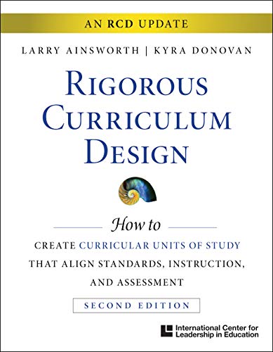 Stock image for Rigorous Curriculum Design: How to Create Curricular Units of Study That Align Standards, Instruction, and Assessment for sale by SecondSale