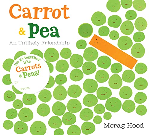 Beispielbild fr Carrot and Pea Board Book: An Unlikely Friendship zum Verkauf von ZBK Books