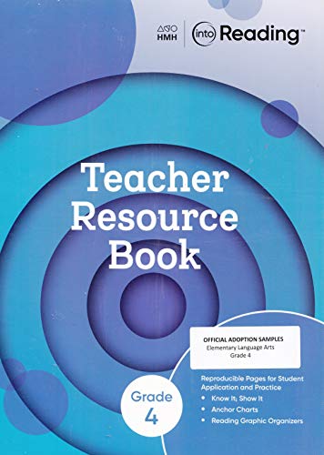 Imagen de archivo de HMH: into Reading - Teacher Resource Book, Grade 4 a la venta por Half Price Books Inc.
