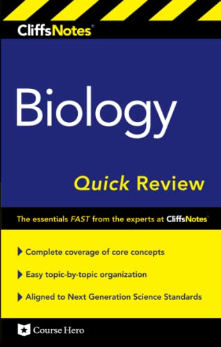 Stock image for CliffsNotes Biology Quick Review: Third Edition for sale by BooksRun