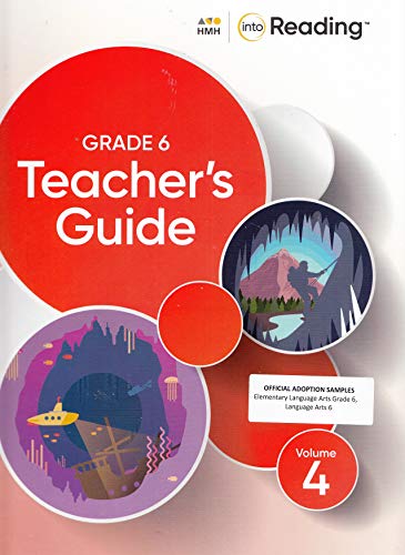 Stock image for HMH into Reading, Grade 6, Volume 4, Modules 7-8: Teacher's Guide With Annotated Answers (2020 Copyright) for sale by ~Bookworksonline~