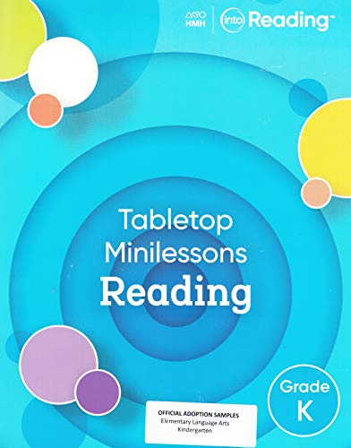 Stock image for HMH: into Reading - Reading (Tabletop Minilessons) Grade K for sale by Booksavers of MD
