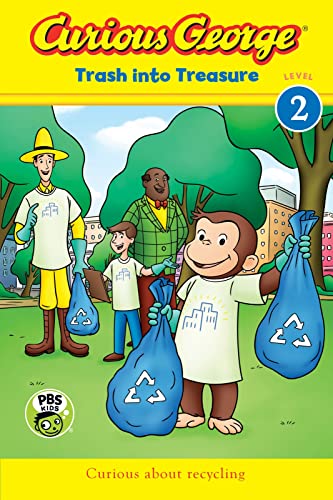 Stock image for Curious George: Trash into Treasure (CGTV Reader) for sale by SecondSale
