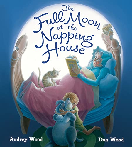 Beispielbild fr The Full Moon at the Napping House (padded board book) zum Verkauf von SecondSale