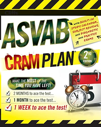 Stock image for CliffsNotes ASVAB Cram Plan 2nd Edition for sale by Better World Books: West