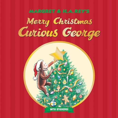 9781328695581: Merry Christmas, Curious George: With Stickers