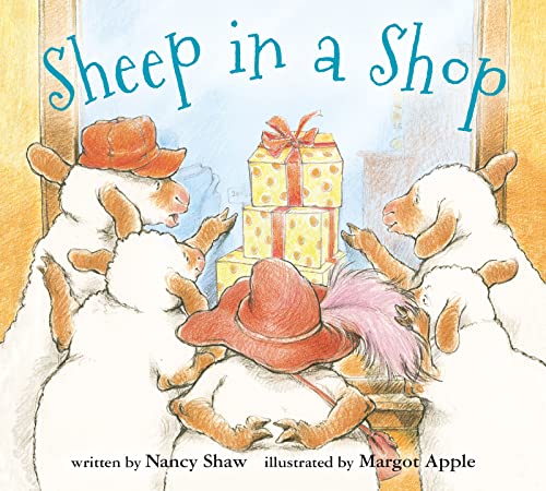 Beispielbild fr Sheep in a Shop Board Book (Sheep in a Jeep) zum Verkauf von ZBK Books