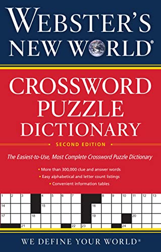 9781328710314: Webster's New World Crossword Puzzle Dictionary