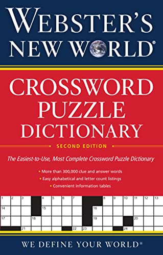 Imagen de archivo de Webster's New World? Crossword Puzzle Dictionary, 2nd ed. a la venta por SecondSale