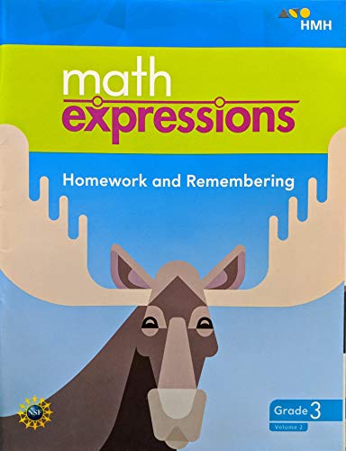 Stock image for Math Expressions, Home and Remembering, Grade 3 Volume 2, 9781328743978, 1328743977 for sale by Gulf Coast Books