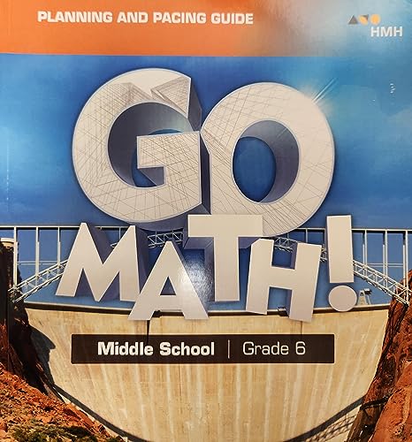 Imagen de archivo de Go Math! StA Planning and Pacing Guide Grade 6 a la venta por Walker Bookstore (Mark My Words LLC)