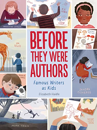 Stock image for Before They Were Authors: Famous Writers as Kids for sale by Better World Books: West