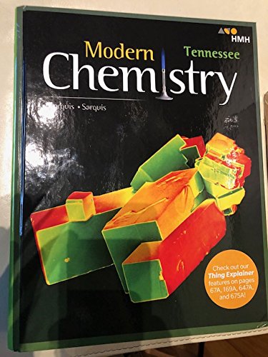 Beispielbild fr Modern Chemistry: Tennessee Houghton Mifflin Harcourt Student Edition Grade: High School 2019 Editio ; 9781328833044 ; 1328833046 zum Verkauf von APlus Textbooks