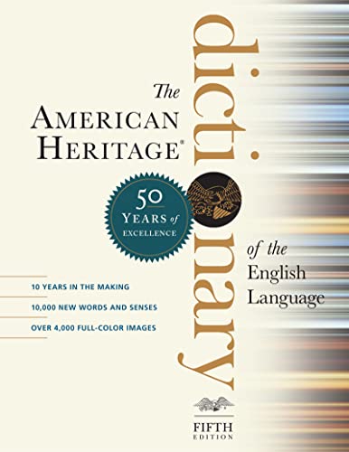 9781328841698: American Heritage Dictionary of the English Language, Fifth Edition, The: Fiftieth Anniversary