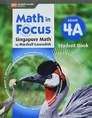 Imagen de archivo de Math in Focus Sta : Student Edition, Book a Grade 4 2018 a la venta por Better World Books