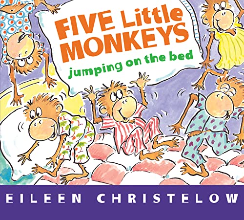9781328884565: Five Little Monkeys Jumping on the Bed Board Book (A Five Little Monkeys Story)
